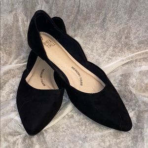 Black flats